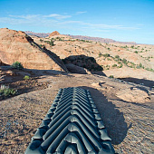 Надувной коврик Static V Luxe, серый