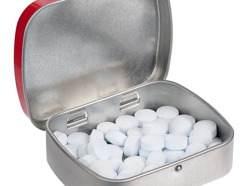 Освежающие конфеты Polar Express, ver.2, арктическая мята, красный