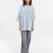 Джемпер с коротким рукавом Siluetti Volumica, светло-голубой