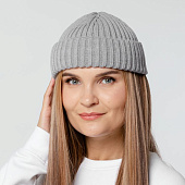 Шапка Hipsta, серебрито-серый меланж