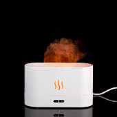 Увлажнитель-ароматизатор с имитацией пламени Fuego ver.2, белый