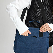 Сумка для ноутбука Delegate, синяя