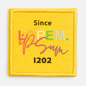 Заготовка из фетра Felt 100, желтая