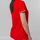 Рубашка поло женская Virma Stripes Lady, красная