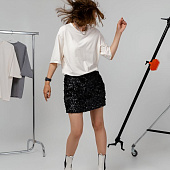 Футболка оверсайз Vozduh 2.0, кремовая