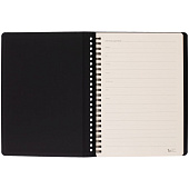 Ежедневник Spring Urban на заказ, недатированный, черный