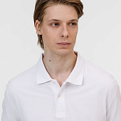 Рубашка поло унисекс Pacific, белая