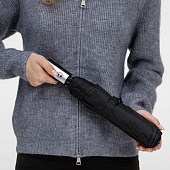 Зонт складной Fiber, темно-синий