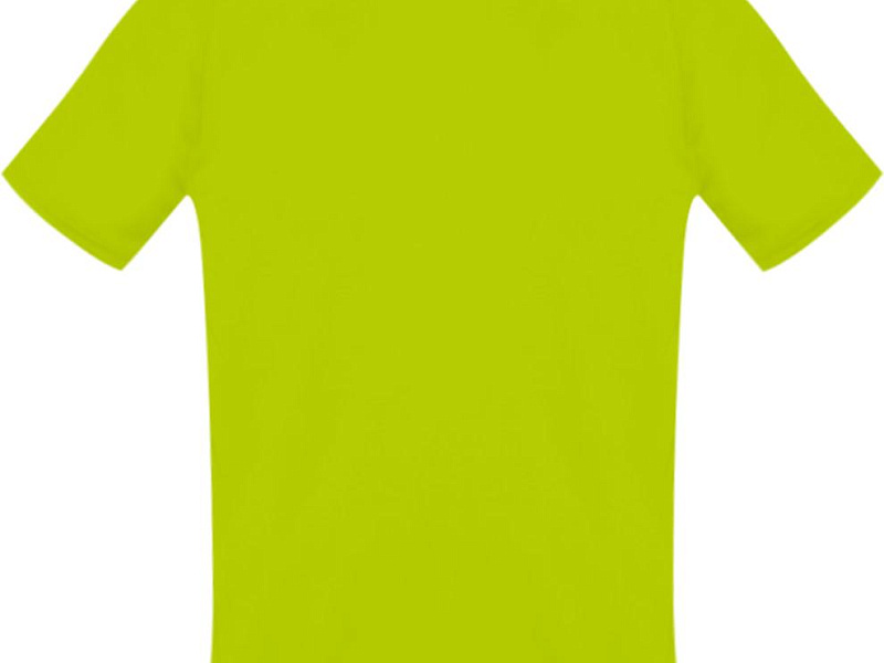 Футболка унисекс Sporty 140, зеленый неон