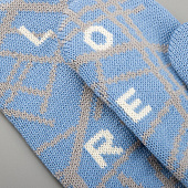 Варежки Joyful на заказ, полушерсть