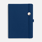 Ежедневник Favor Metal, недатированный, синий