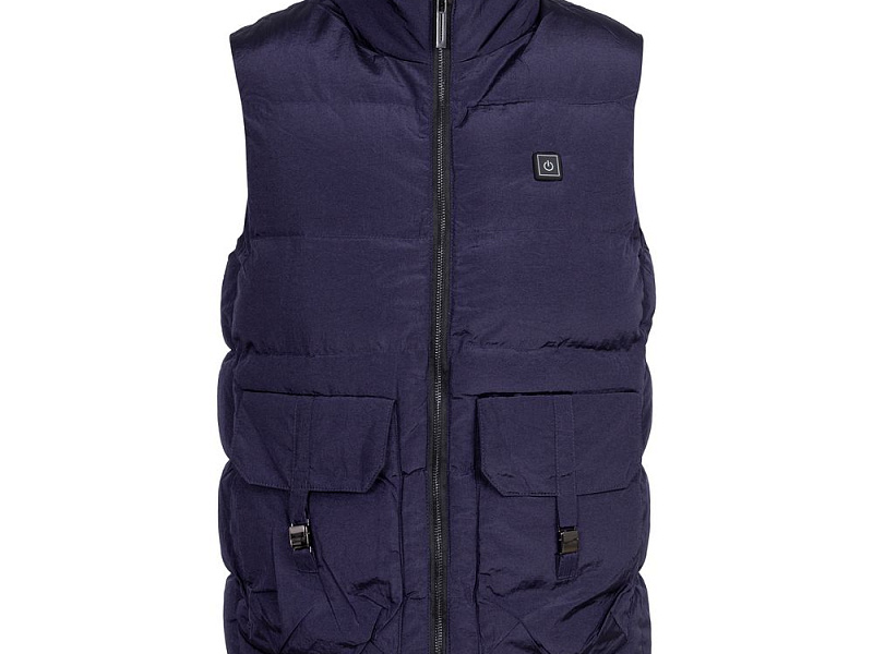 Жилет с подогревом Thermalli Zermatt, темно-синий