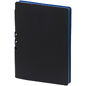 Ежедневник Flexpen Black, недатированный, черный с синим