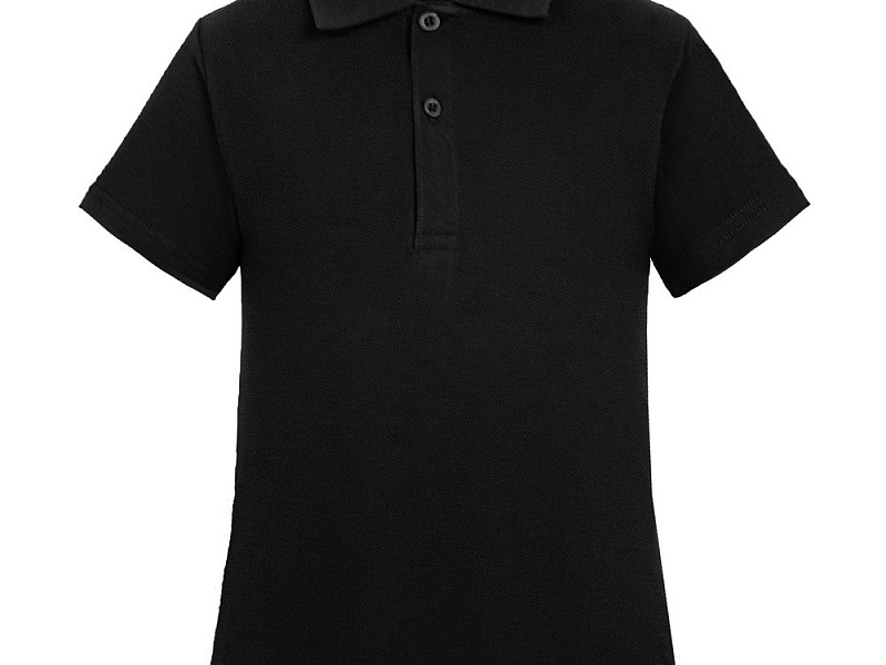 Рубашка поло детская Virma Kids, черная