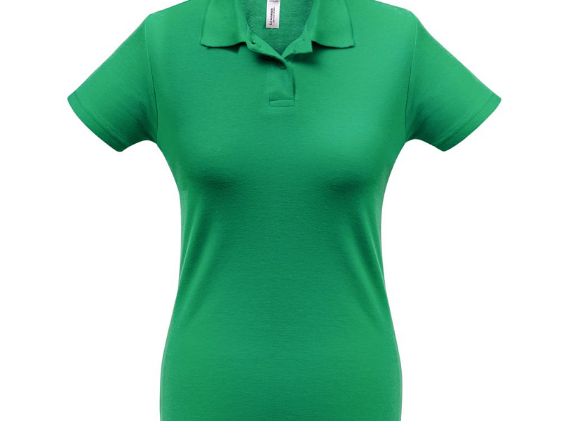 Рубашка поло женская ID.001 зеленая