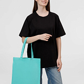 Холщовая сумка Avoska, бирюзовая