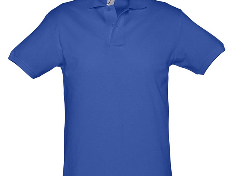 Рубашка поло мужская Spirit 240, ярко-синяя (royal)