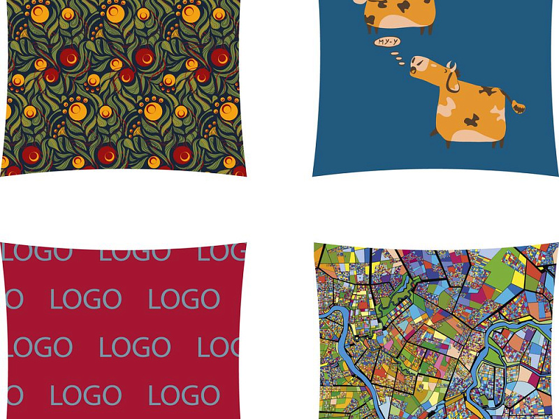 Подушка Pluche на заказ