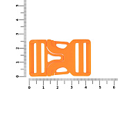 Застежка-пряжка Fibbia, оранжевый неон