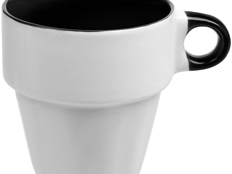 Кружка Inset, черная