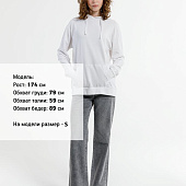 Худи унисекс Westray, белое