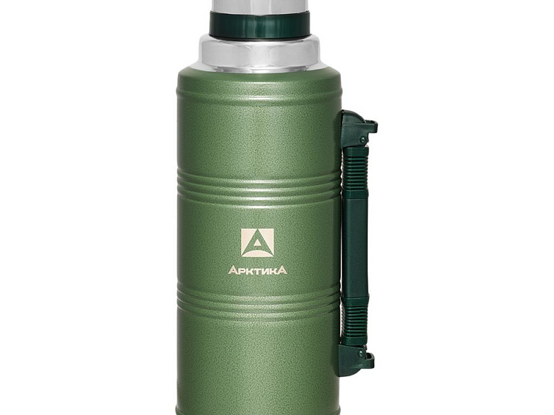 Термос с ручкой «Арктика 2200», зеленый