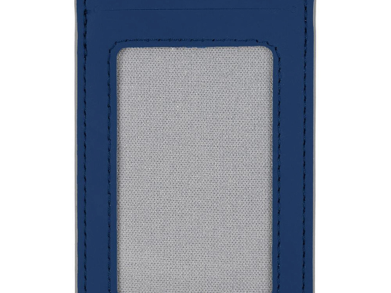 Чехол для пропуска Shall Simple, синий