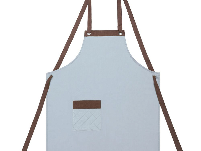 Фартук Keep Palms, серо-голубой