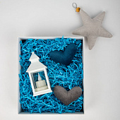 Бумажный наполнитель Chip, светло-синий