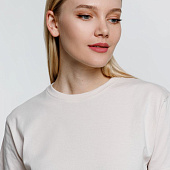 Футболка унисекс T-Bolka 160, молочно-белая