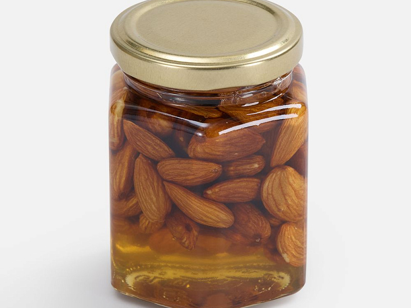 Мед Allnutty, с миндалем