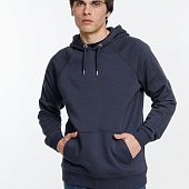 Толстовка унисекс Stellar, темно-синяя