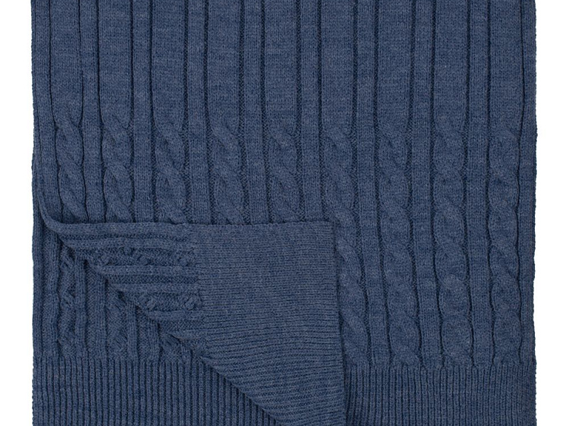 Шарф Heat Trick, синий меланж