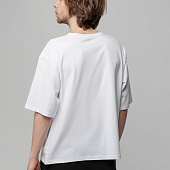 Футболка унисекс оверсайз Street Vibes, молочно-белая