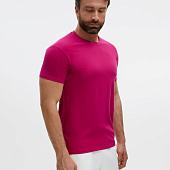 Футболка унисекс Regent 150, ярко-розовая (фуксия)