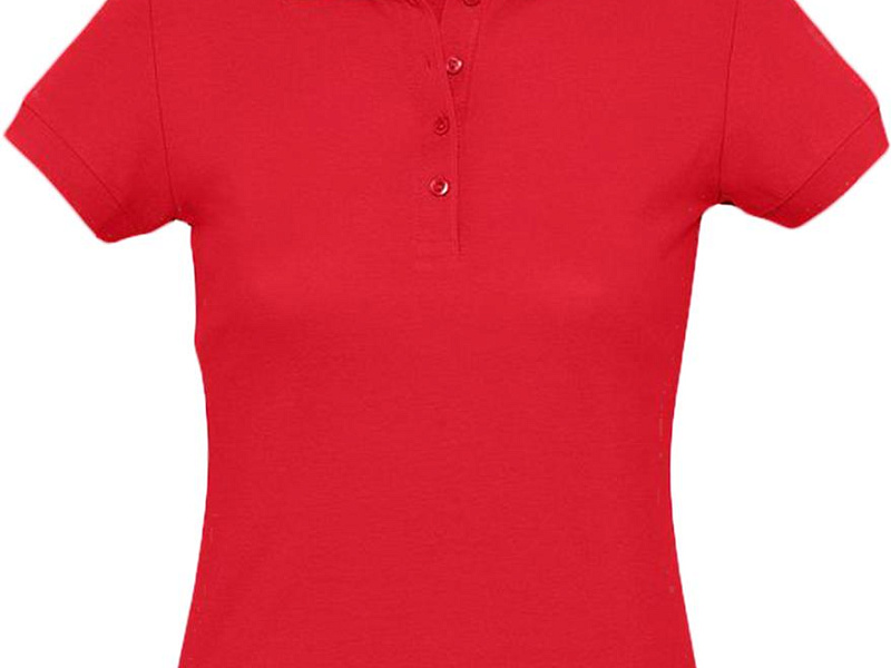 Рубашка поло женская Passion 170, красная