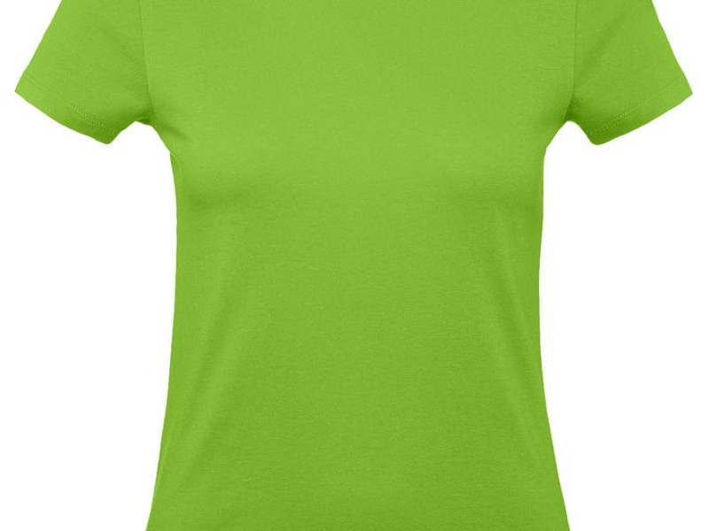 Футболка женская E150, зеленое яблоко