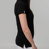 Рубашка поло женская Virma Premium Lady, черная