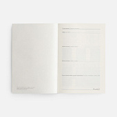 Ежедневник Leadmark, недатированный, красный