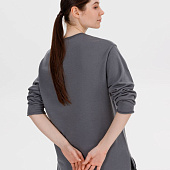 Лонгслив унисекс Siluetti Fuori, серый