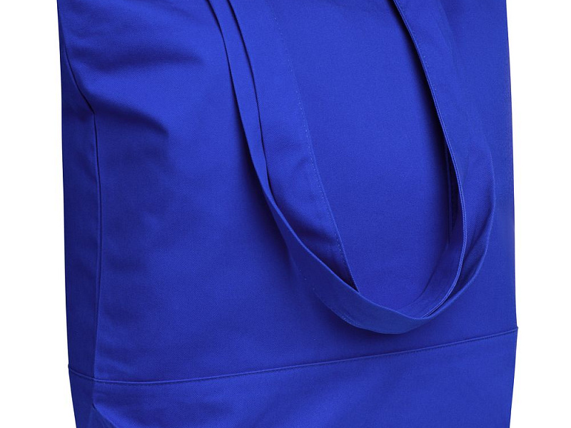 Сумка для покупок на молнии Shopaholic Zip, синяя