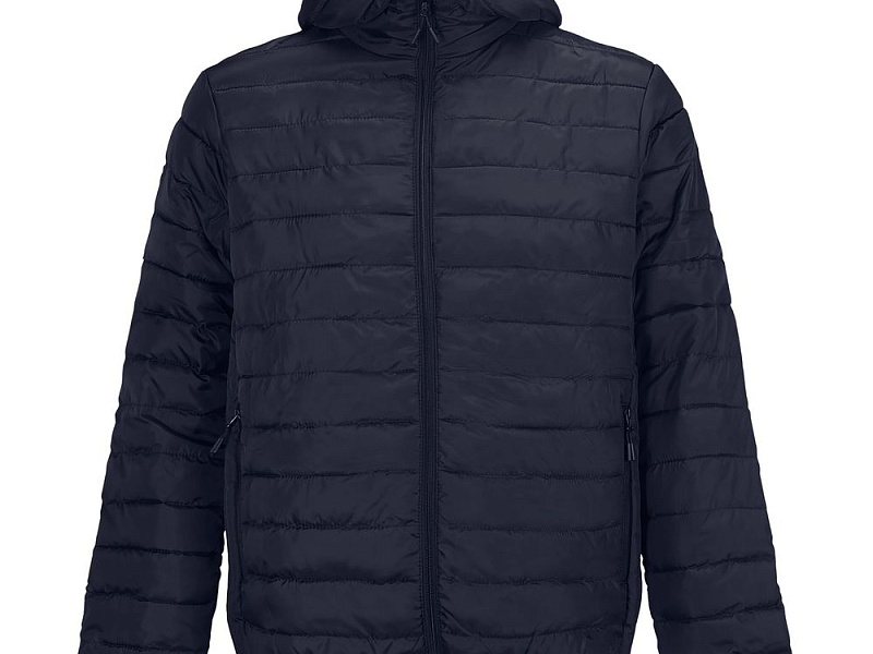 Куртка с капюшоном мужская Stream Men, темно-синяя