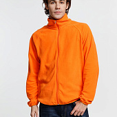 Куртка флисовая унисекс Fliska, оранжевая