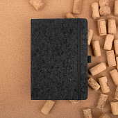 Блокнот Cork County, черный