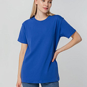 Футболка унисекс T-bolka 140, ярко-синяя