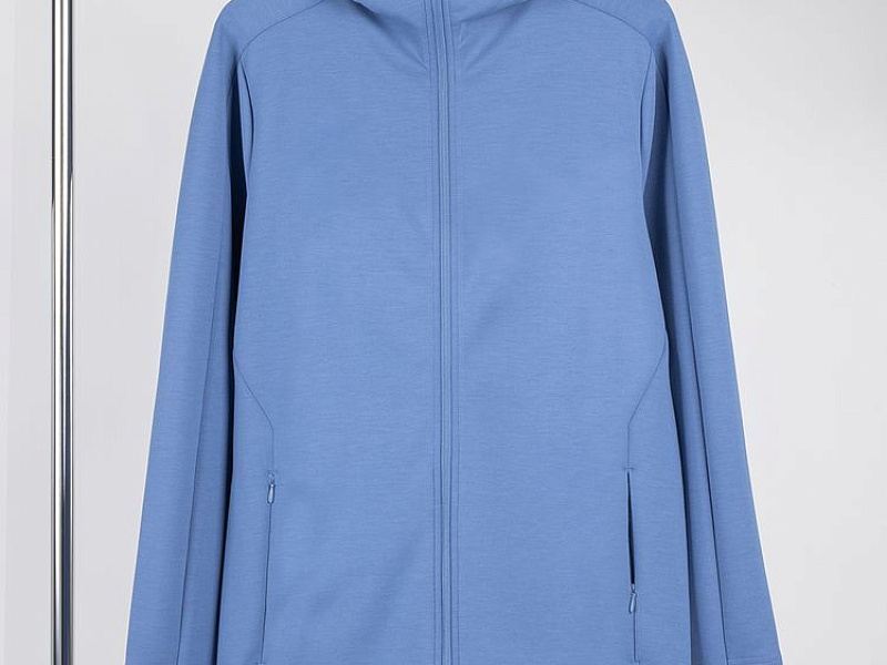 Куртка с капюшоном унисекс Begi, синяя