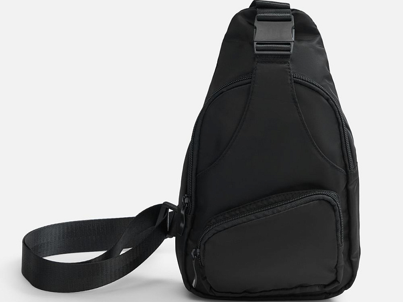 Спортивный кросс-боди рюкзак Bagventure, черный