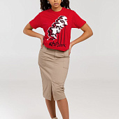 Футболка «Меламед. Kraftwerk», красная