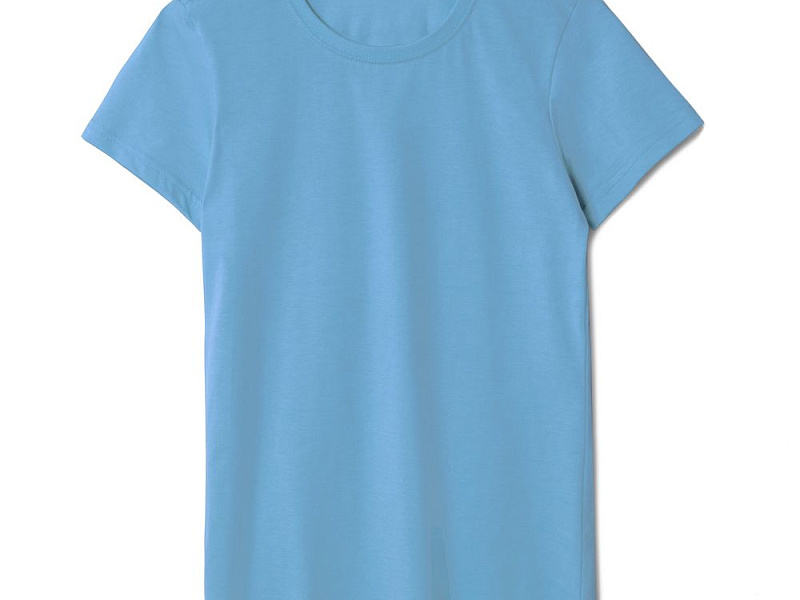 Футболка женская T-bolka Lady, голубая