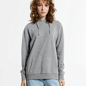 Худи унисекс Westray, серый меланж